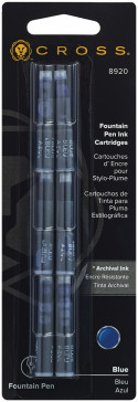 Cross Ink Cartridge - Blue (Pack of 6)