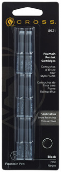Cross Ink Cartridge - Black (Pack of 6)