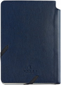 Cross Dotted Leather Journal - Midnight Blue - Medium - Picture 1