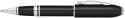 Cross Peerless 125 Rollerball Pen - Obsidian Black Lacquer Palladium Trim - Picture 1