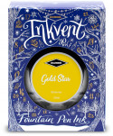 Diamine Inkvent Christmas Ink Bottle 50ml - Gold Star - Picture 2