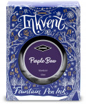 Diamine Inkvent Christmas Ink Bottle 50ml - Purple Bow - Picture 2