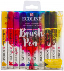 Ecoline Brush Pen Set - Handlettering (Pack of 10)