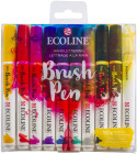 Ecoline Brush Pen Set - Handlettering (Pack of 10)