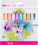 Ecoline Brush Pen Set - Pastel Colours (Pack of 10)