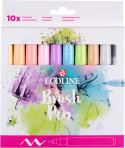 Ecoline Brush Pen Set - Pastel Colours (Pack of 10)