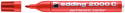 Edding 2000 Permanent Marker - Bullet Tip - Red
