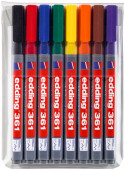 Edding 361 Whiteboard Markers - Assorted Colours (Wallet of 8)