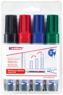 Edding 365 Whiteboard Markers - Assorted Colours (Wallet of 4)