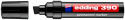 Edding 390 Permanent Marker - Chisel Tip - Extra Broad - Black