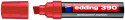 Edding 390 Permanent Marker - Chisel Tip - Extra Broad - Red