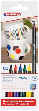 Posca PC-7M Broad Bullet Tip Marker Pens - Starter Colours (Pack of 8)