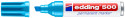 Edding 500 Permanent Marker - Chisel Tip - Broad - Light Blue