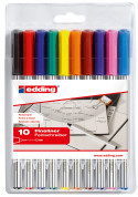 Edding 89 Office Liners - Assorted Colours (Wallet of 10)