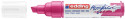 Edding 5000 Acrylic Paint Marker - Chisel Tip - Broad - Matte Telemagenta