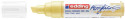 Edding 5000 Acrylic Paint Marker - Chisel Tip - Broad - Matte Pastel Yellow