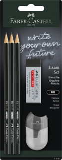 Faber-Castell 1111 Graphite Pencil - Exam Set (Blistercard)