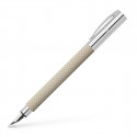 Faber-Castell Ambition OpArt Fountain Pen - White Sand - Picture 2