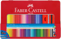 Faber-Castell Colour Grip Pencils - Assorted Colours (Tin of 48)