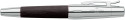 Faber-Castell e-motion Fountain Pen - Black Wood and Chrome - Picture 1