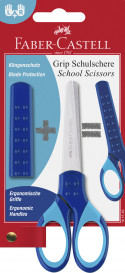 Faber-Castell Grip School Scissors - Blue