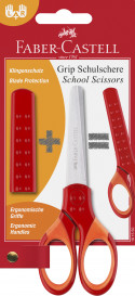Faber-Castell Grip School Scissors - Red