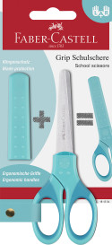 Faber-Castell Grip School Scissors - Turquoise