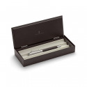 Graf von Faber-Castell Classic Anello Ballpoint Pen - Ivory Platinum Trim - Picture 2