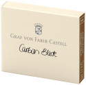 Graf von Faber-Castell Ink Cartridge - Carbon Black (Pack of 6)