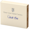 Graf von Faber-Castell Ink Cartridge - Cobalt Blue (Pack of 6)