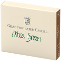 Graf von Faber-Castell Ink Cartridge - Moss Green (Pack of 6)