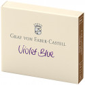 Graf von Faber-Castell Ink Cartridge - Violet Blue (Pack of 6)