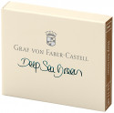 Graf von Faber-Castell Ink Cartridge - Deep Sea Green  (Pack of 6)