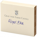 Graf von Faber-Castell Ink Cartridge - Royal Blue (Pack of 6)