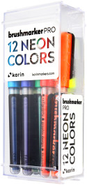 Karin Brushmarker PRO Set - Neon Colours (Pack of 12)