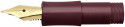 Kaweco Classic Sport Nib with Bordeaux Grip - Gold Plated - Extra Fine