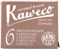 Kaweco Ink Cartridges - Caramel Brown (Pack of 6)