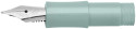 Kaweco Skyline Sport Nib with Mint Grip - Stainless Steel - Extra Broad