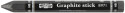 Koh-I-Noor 8971 Jumbo Woodless Graphite Pencil - HB (Pack of 12)