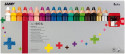 Lamy 3plus Colouring Pencils - Assorted Colours (Pack of 18)