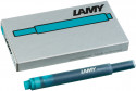 Lamy T10 Ink Cartridges - Turquoise (Pack of 5)