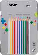 Lamy Plus Colouring Pencils - Assorted Colours (Tin of 12)