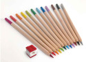 Lego Colouring Pencils with Brick Topper - Assorted Colours (Pack of 12) - Picture 1