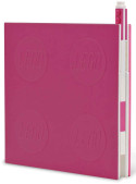 Lego 2.0 Locking Notebook with Gel Pen - Violet