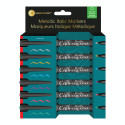 Manuscript Callicreative Calligraphy Marker Pens - Assorted Metallic Colours (Pack of 6)