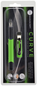 Manuscript Curve Fountain Pen - Green