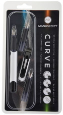 Manuscript Curve Fountain Pen - White