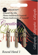 Manuscript Dip Pen Nib Set - Round Hand Oblique (Left Handed)