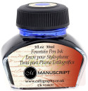 Manuscript Fountain Pen Inks - Non-Waterproof - Blue