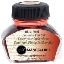 Manuscript Fountain Pen Inks - Non-Waterproof - Red